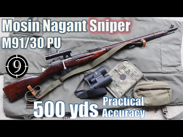 mosin nagant m91/30 pu sniper to 500yds: practical accuracy